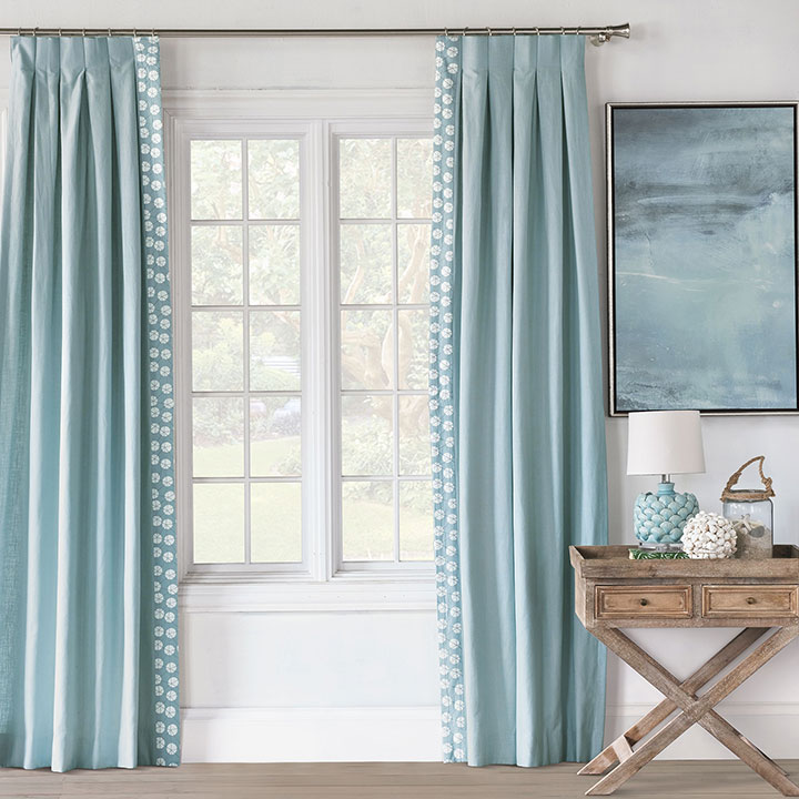 Bimini Graphic Curtain Panel | Eastern Accents
