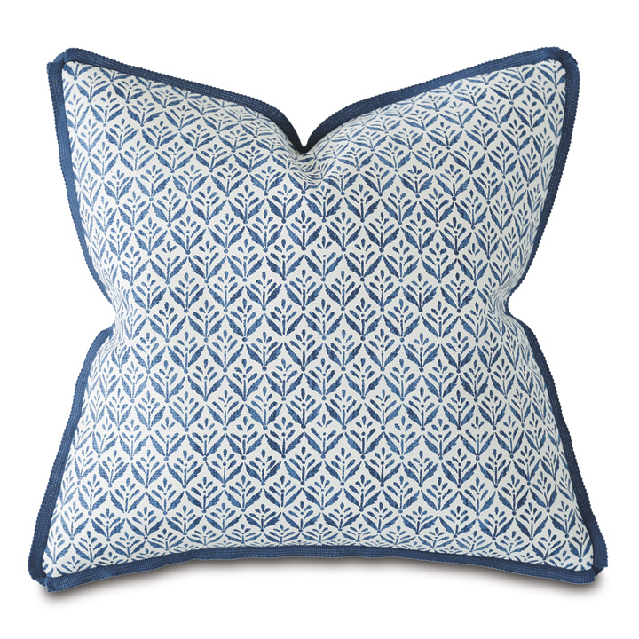 Capri Floral Print Decorative Pillow Eastern Accents