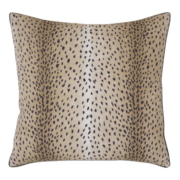 Eastern Accents Sloane Leopard Print Throw hotsell Pillow 22