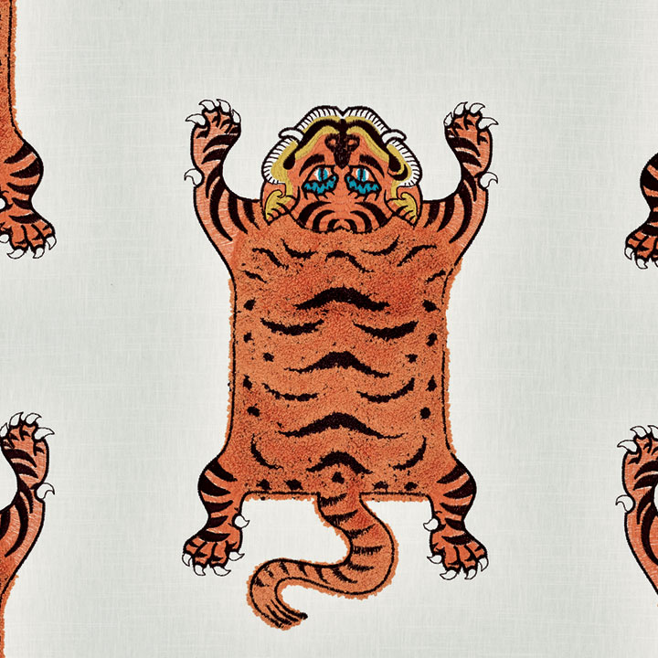 CHRISTIAN ORANGE Mini Swatch