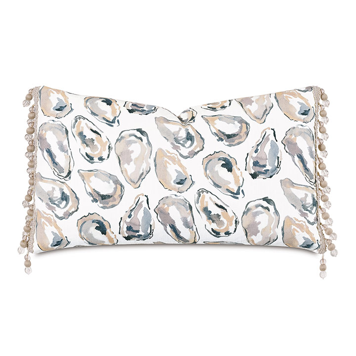 Highcliffe Oyster Decorative Pillow