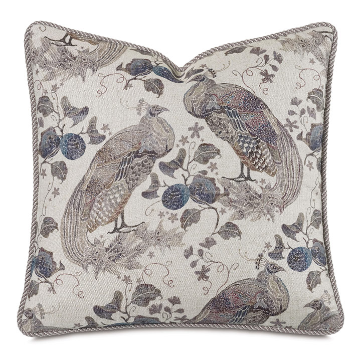 Belvedere Aviary Decorative Pillow