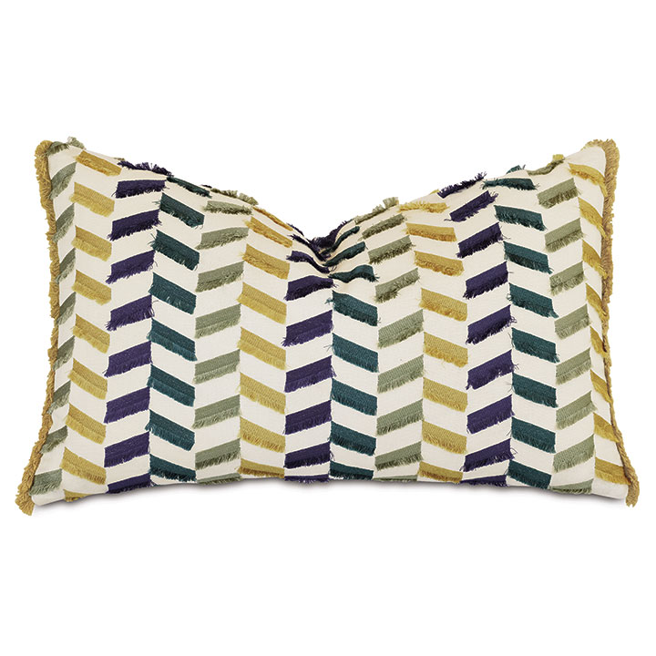 Claire Broken Chevron Decorative Pillow