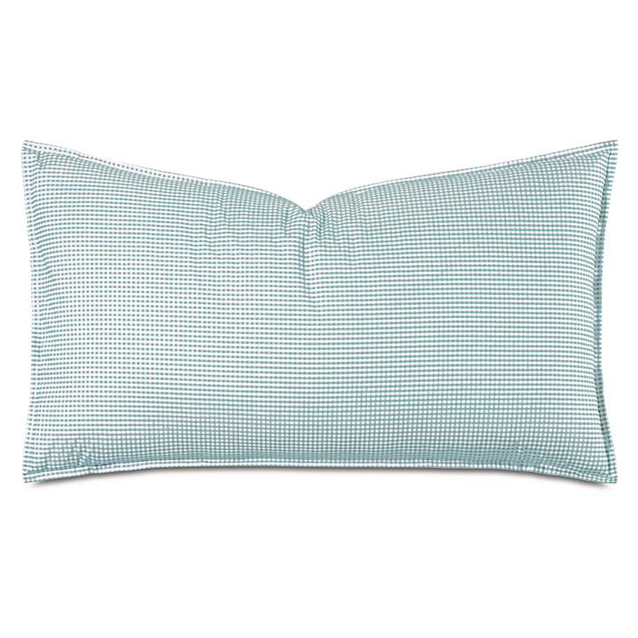 MALAYA GINGHAM KING SHAM IN SEA