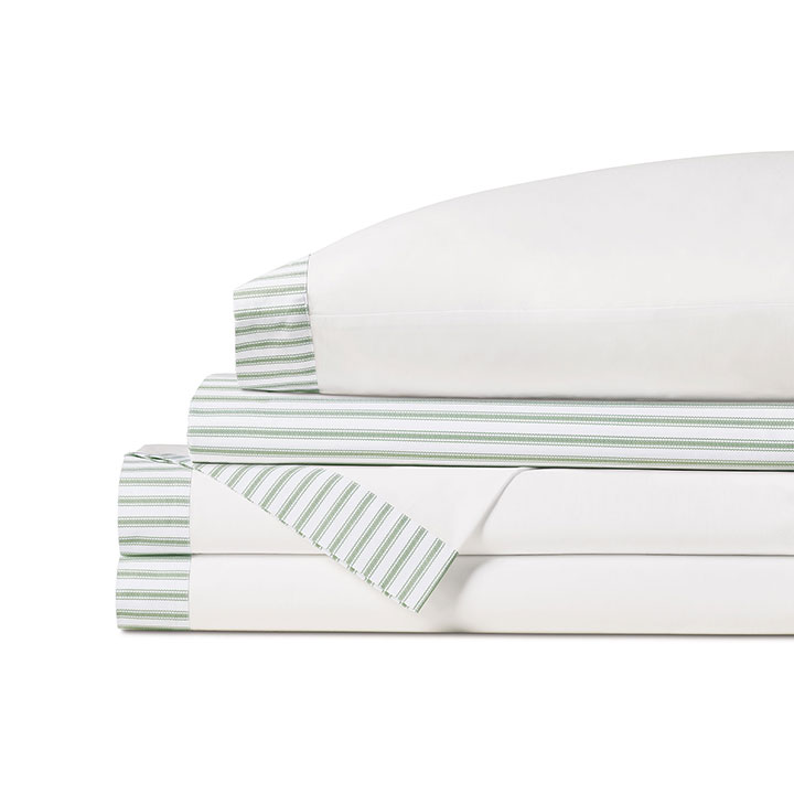 BLASS TICKING SHEET SET IN LEAF