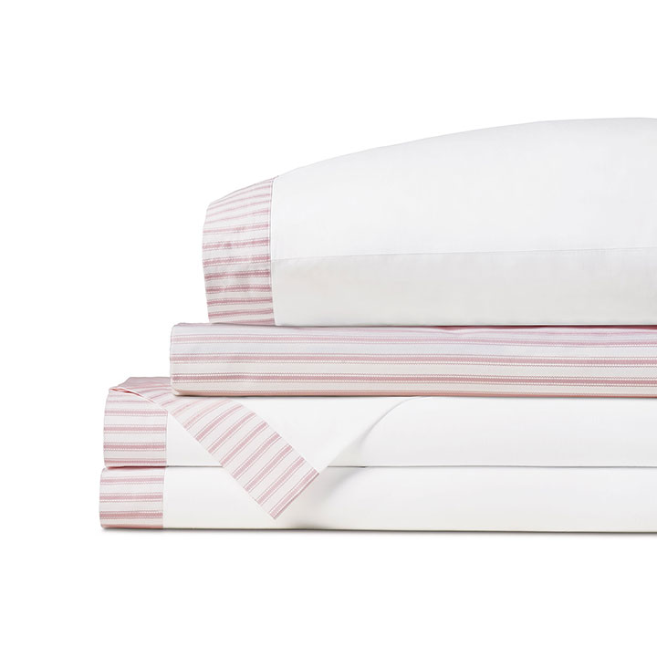 BLASS TICKING SHEET SET IN PETAL