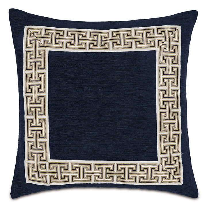 ALISTAIR GREEK KEY DECORATIVE PILLOW