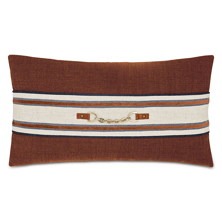 ALISTAIR GOLD CHAIN DECORATIVE PILLOW