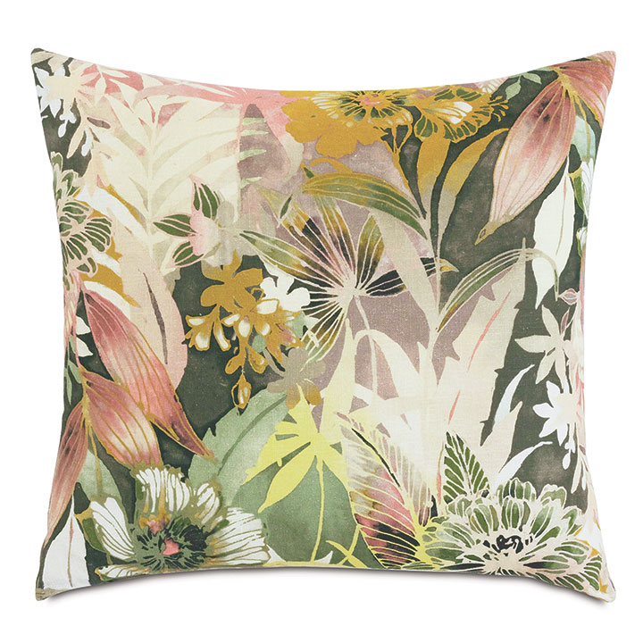 Felicity Floral Decorative Pillow