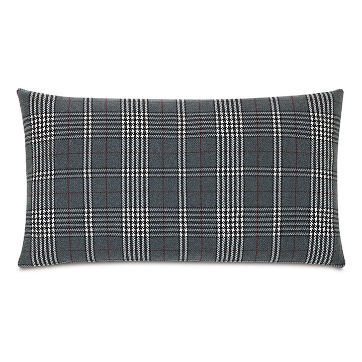 CONNERY PLAID DECORATIVE PILLOW