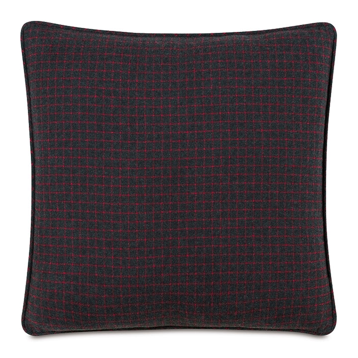 BISHOP FLANNEL DECORATIVE PILLOW