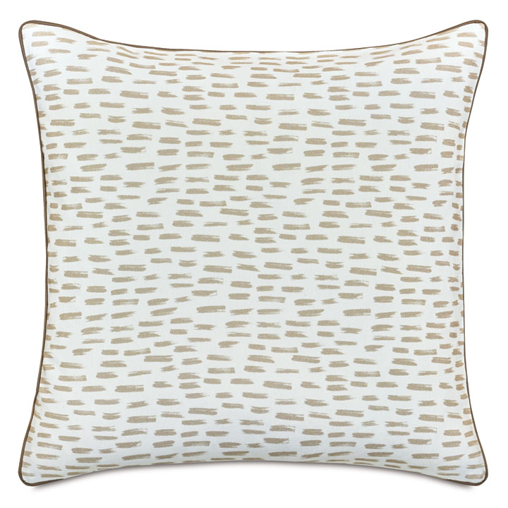 EVELINA BRUSHSTROKES DECORATIVE PILLOW