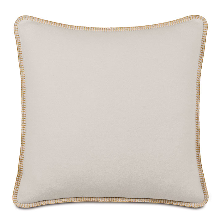 Pattinson Blanket Stitch Decorative Pillow