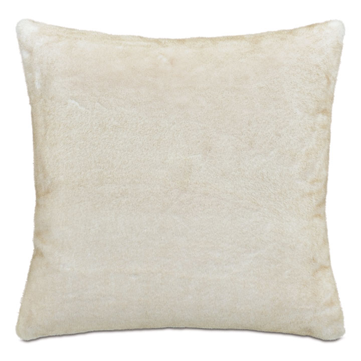 EVELINA FAUX FUR DECORATIVE PILLOW