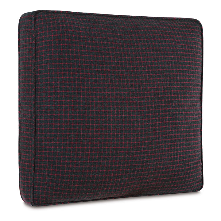 BISHOP FLANNEL BOXED DECORATIVE PILLOW