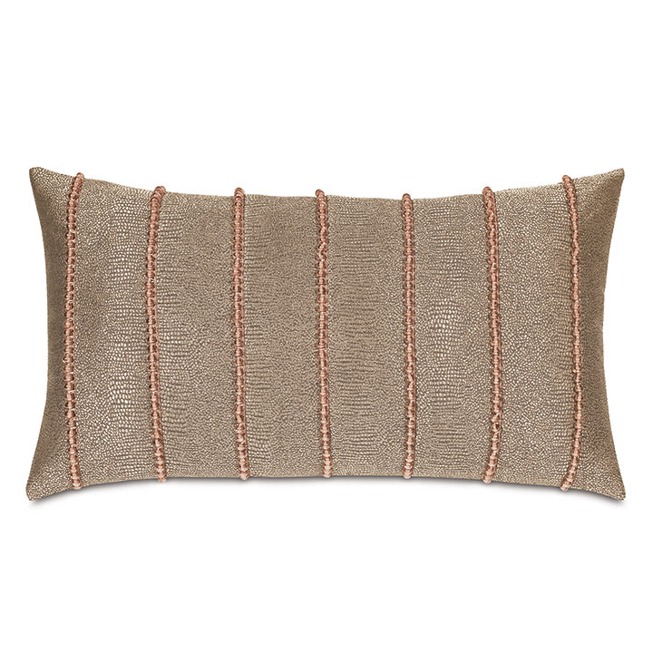 Arwen Bead Detail Decorative Pillow