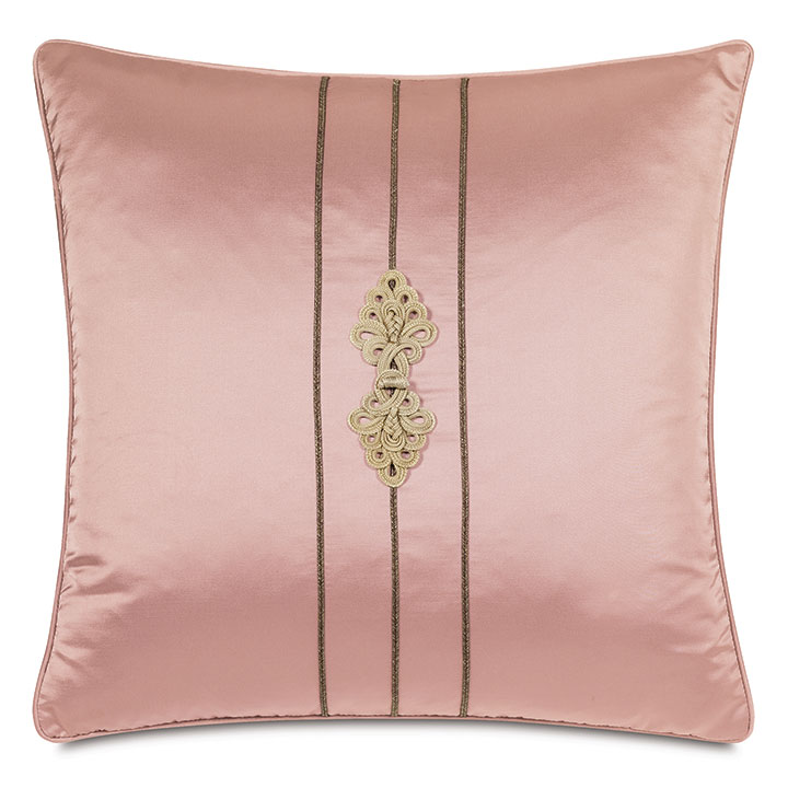 Arwen Knot Detail Decorative Pillow