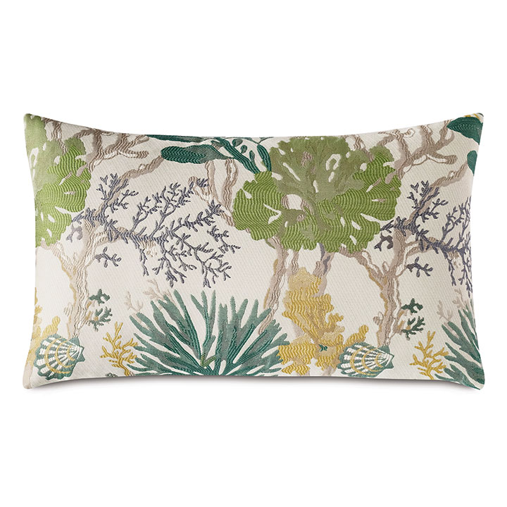 Corraline Coral Reef Decorative Pillow