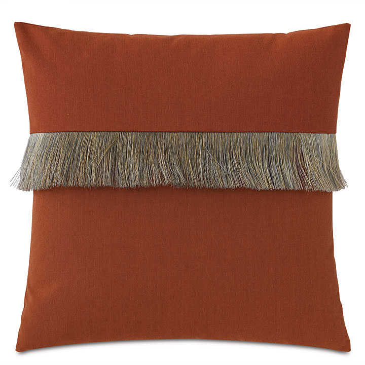 Island Fringe Decorative Pillow