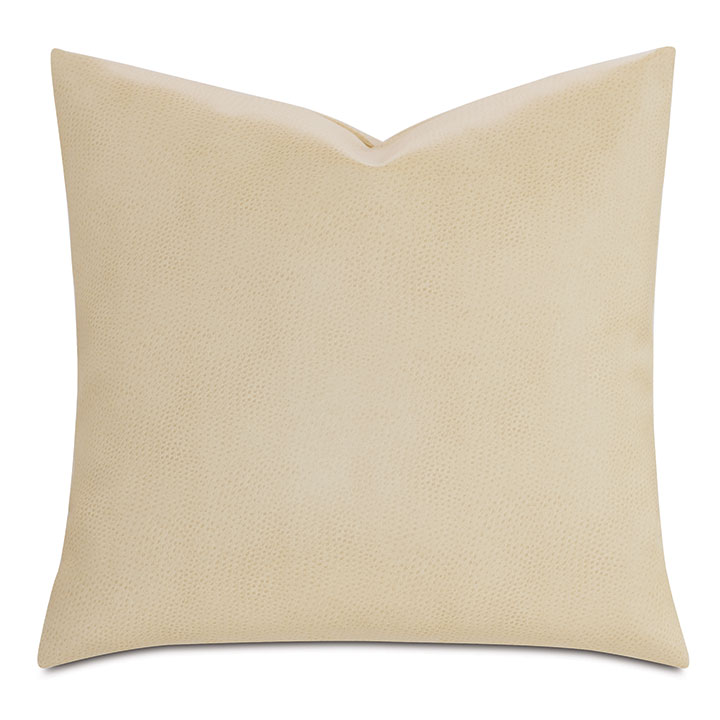 Scarpa Pebbled Decorative Pillow in Sandstone