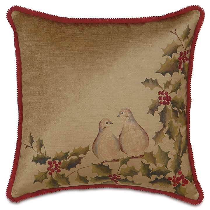 Lucerne Doves Decorative Pillow