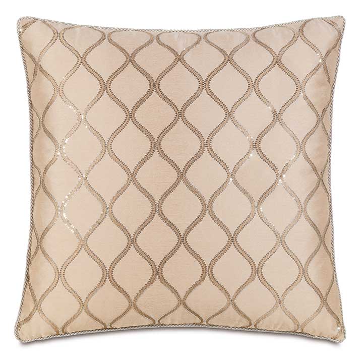 Bardot Bisque With Cord Extra Euro Sham