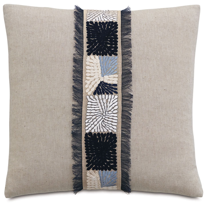 BEAU FRINGE DECORATIVE PILLOW