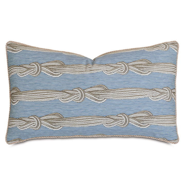 MIRAMAR NAUTICAL DECORATIVE PILLOW