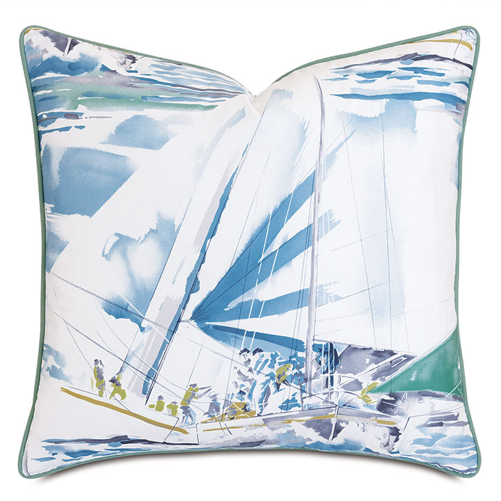 MIRAMAR SAILORS DECORATIVE PILLOW