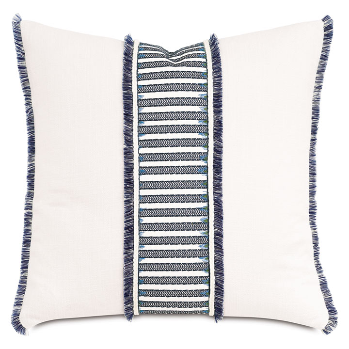 CORONA DEL MAR PIECED DECORATIVE PILLOW