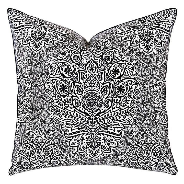 Spectator Damask Decorative Pillow