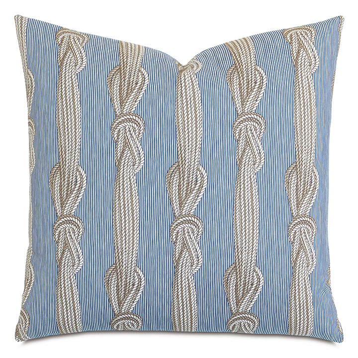 MIRAMAR NAUTICAL DECORATIVE PILLOW