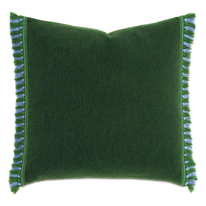 CORONA DEL MAR MOHAIR DECORATIVE PILLOW