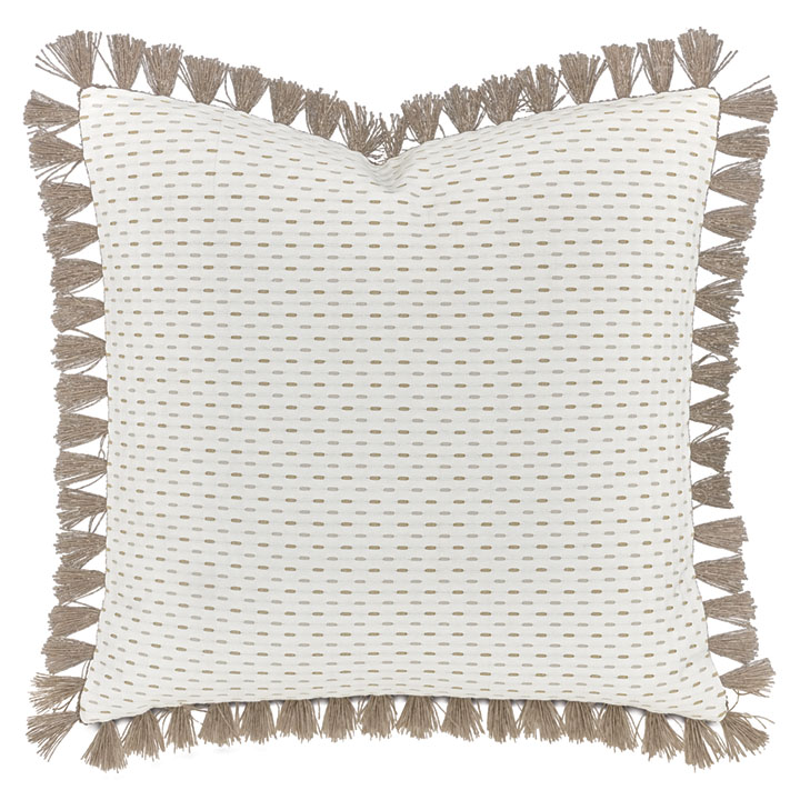 ST. LUCIA TEXTURED DECORATIVE PILLOW