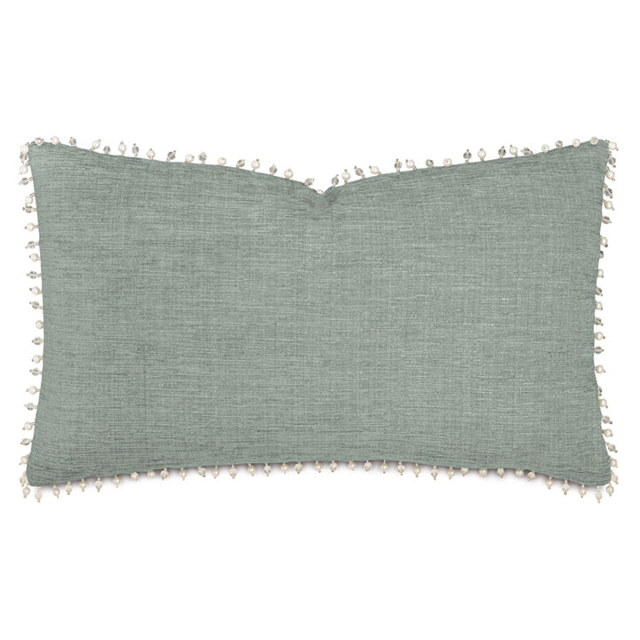 MADISON BEADED DECORATIVE PILLOW