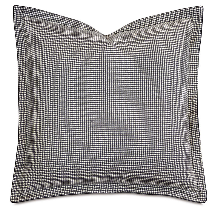 Carmel Houndstooth Euro Sham