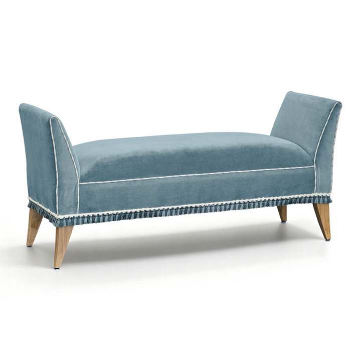 HIGHCLERE VELVET BENCH