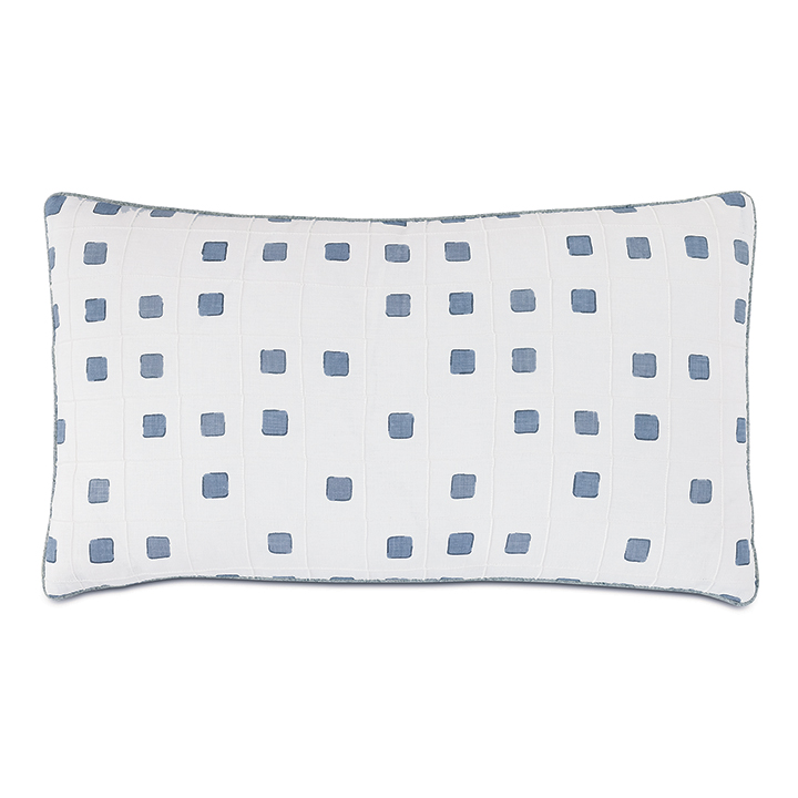 Persea Pintuck Decorative Pillow