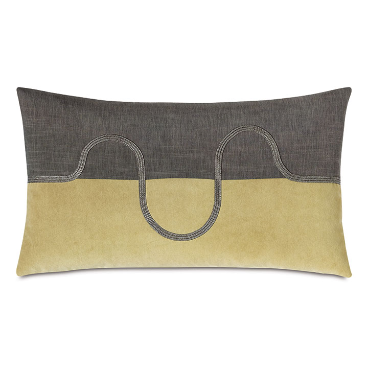 Zephyr Color Block Decorative Pillow