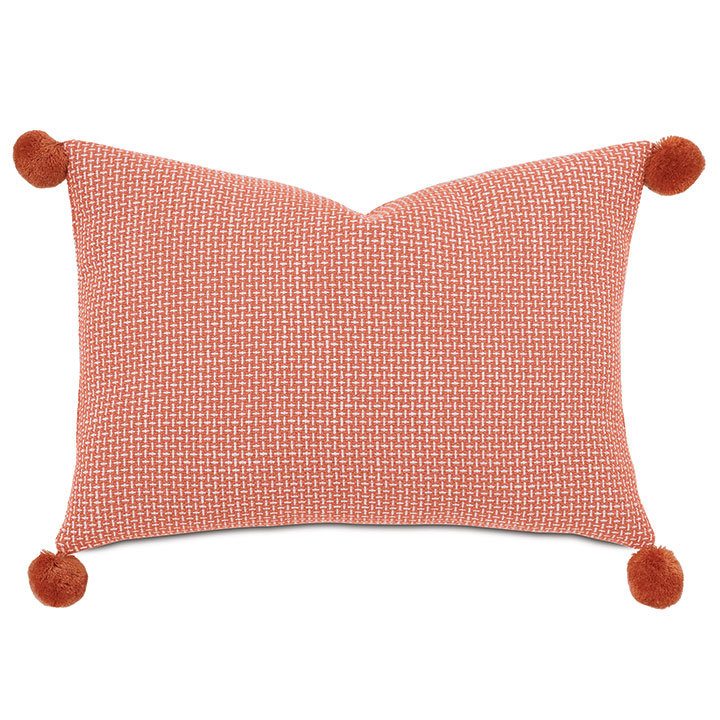 PHINEAS CROSSHATCH DECORATIVE PILLOW