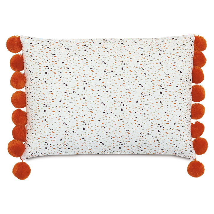 WILDER SPECKLED DECORATIVE PILLOW