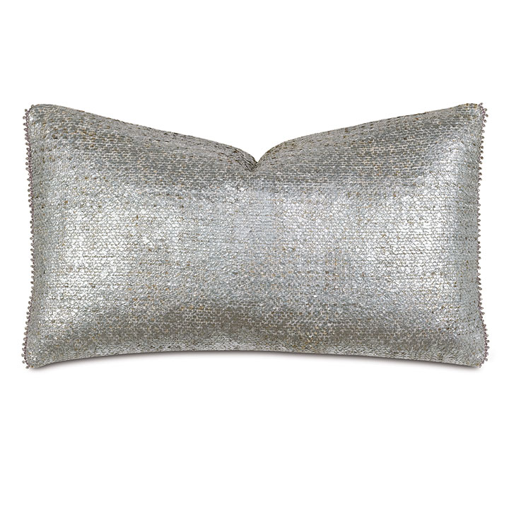 Kolette Metallic Decorative Pillow