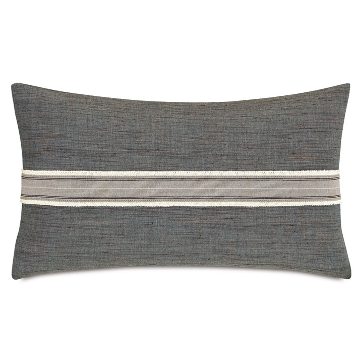 KANE BORDER APPLIQUE BOLSTER