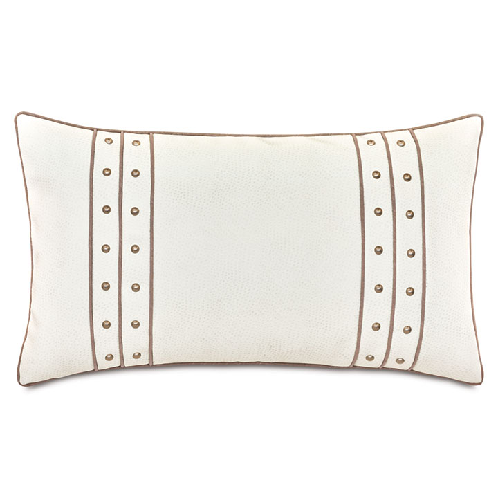 EMMELINE NAILHEAD BOLSTER