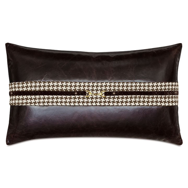 HIGHLAND LEATHER DECORATIVE PILLOW