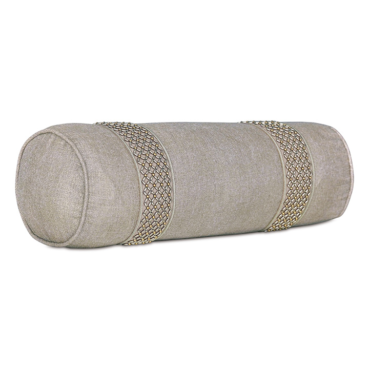 ELISE BEADED DECORATIVE PILLOW