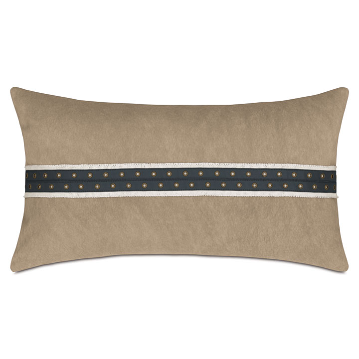 LEVI FAUX HIDE DECORATIVE PILLOW