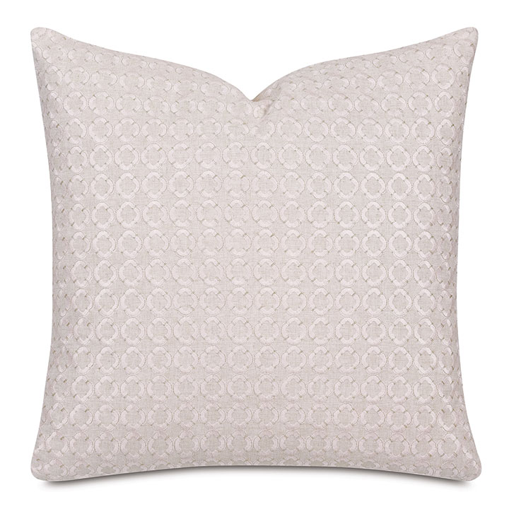 Elsie Embroidered Decorative Pillow