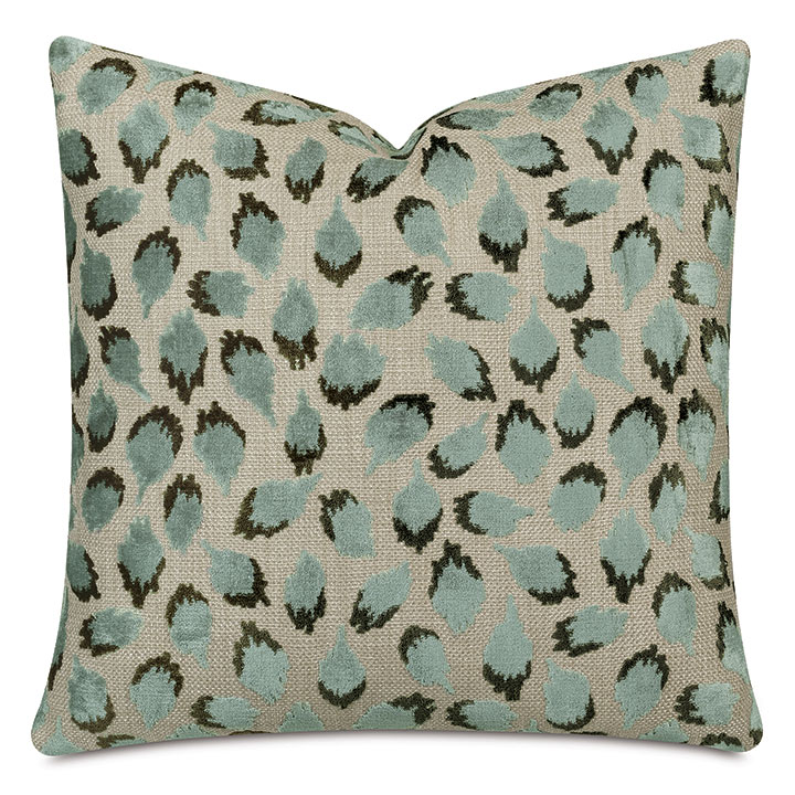 Ocelot Decorative Pillow In Spa