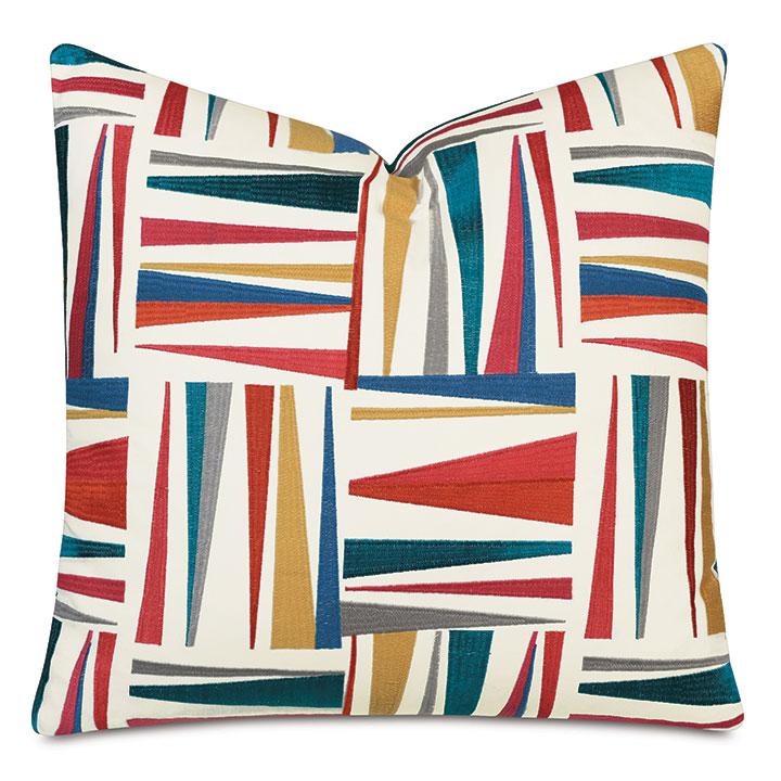 Medara Decorative Pillow In Rainbow